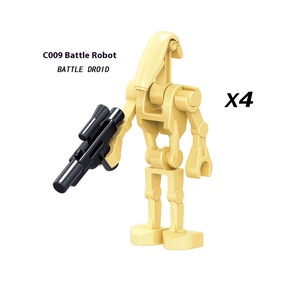 X530 Mini Battle Droid Ro-go Building Blocks Toys Fighter Soldier <strong>Trooper</strong> for Kids Assault Robot Figure Toy - Product Image 3