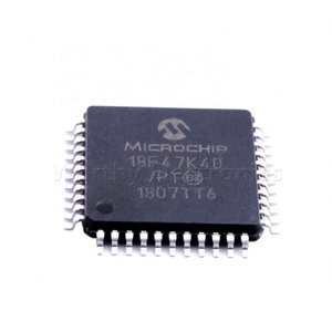 Piezas electrónicas Shenzhen Qihuawei, circuito integrado IC MCU 8BIT 128KB 18F47K40 TQFP44, microcontrolador de circuito integrado de 8BIT/PT, 18F47K40 - Product Image 1