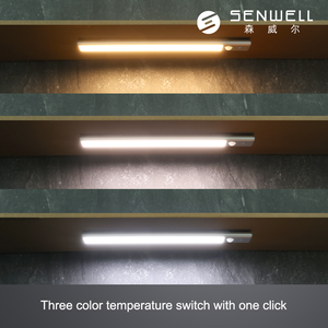 Tira de luces LED recargable personalizada al por mayor con sensor de movimiento magnético sin cables voltaje de entrada de 5V para armario para uso en habitación - Product Image 6