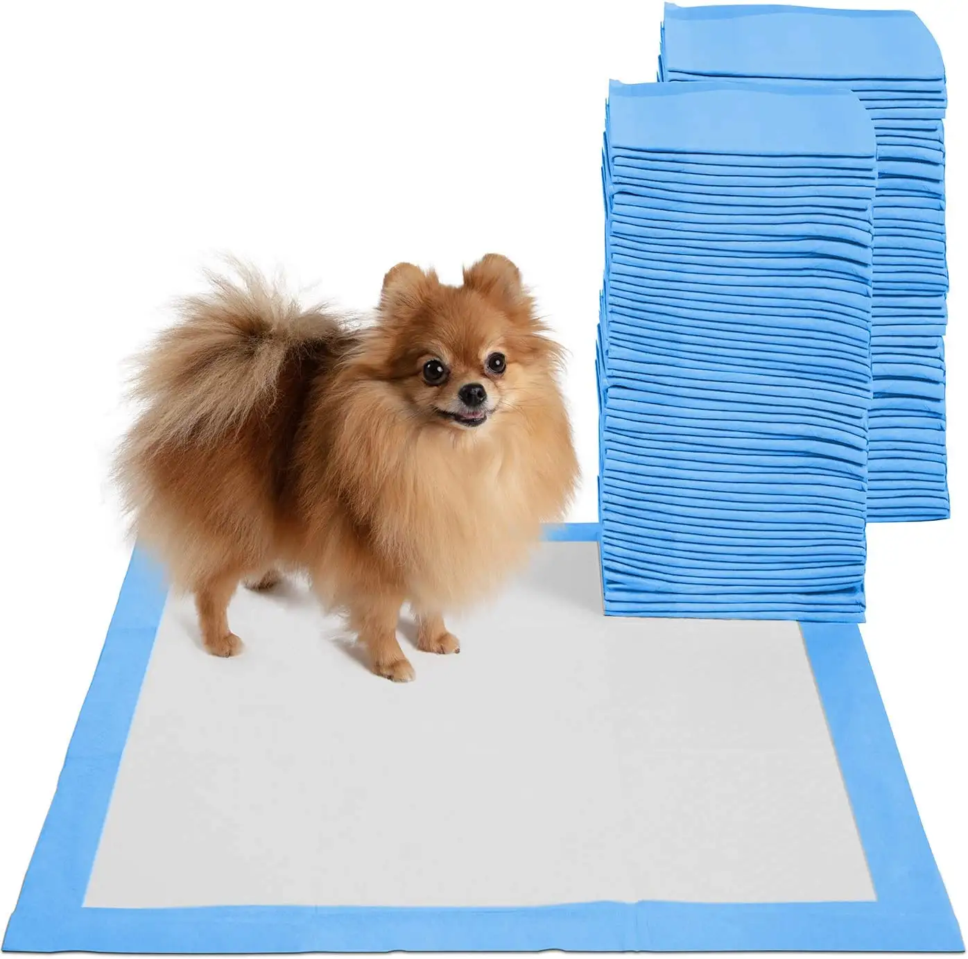 Hot Sell Wegwerp Absorptievermogen Sneldrogende Lekvrije Hond Pee Pad Puppy Potje Trainingspads Voor Huisdieren