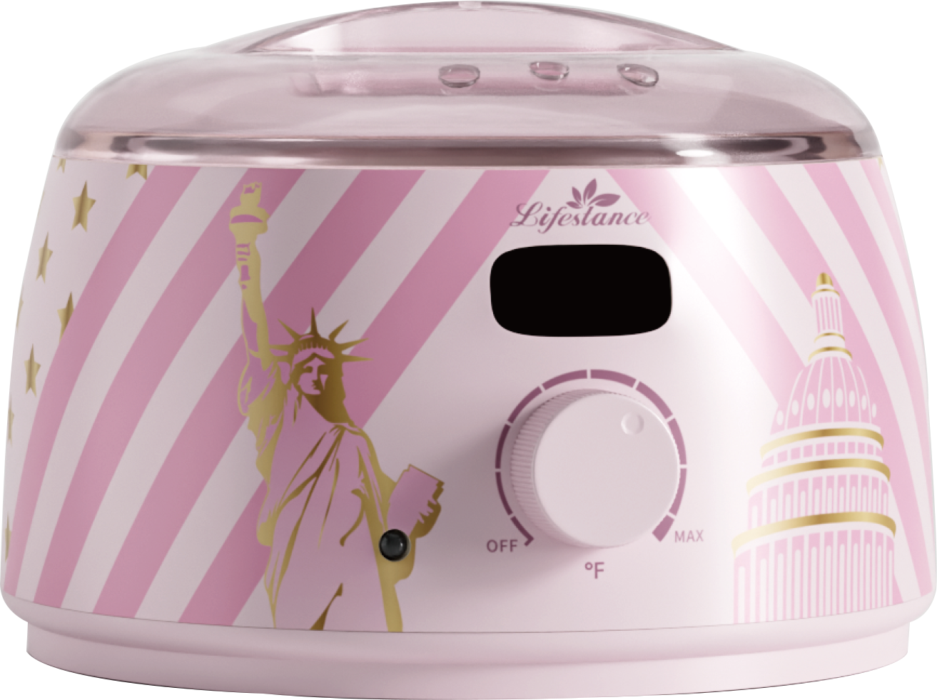 สีชมพูพร้อมพิมพ์ลายทอง