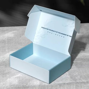 High Quality Factory-Produced Mail Airplane Box Glossy Lamination Silk Screen Custom Made Corrugated Kraft Cardboard Perfume - Product Image 1