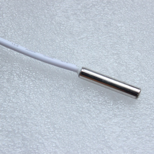 ホワイトラウンドシースケーブル2ピンアナログ出力0-10V温度センサー - Product Image 6