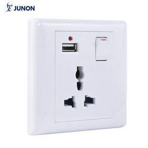 Simple Design Wall <strong>Switch</strong> <strong>Socket</strong> 13A <strong>Multi</strong> <strong>Socket</strong> <strong>With</strong> USB Charger - Product Image 2