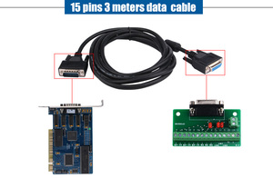 Nc Studio versión 3 4 5 Axis controlador de descarga con Mpg Plasma máquina de corte Kits Cnc placa remota tarjeta Pci - Product Image 6