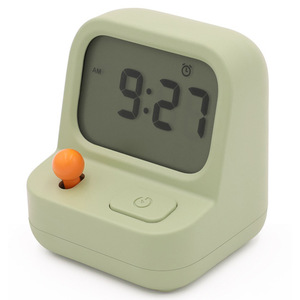 2025 Manufacturer Price Game Boy Digital Alarm <strong>Clock</strong> Cute New Alarm <strong>Clock</strong> Table Student Learning Timer - Product Image 5