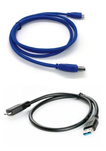0.5M siyah USB 3.0 tip A erkek mikro B erkek USB kablosu mikro USB USB kablosu - Product Image 4