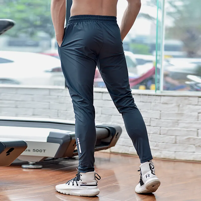 Mens Sport Slim Fit Pants Joggers Sweatpants Men Clothes Casual Streetwear Track Running Trousers for Fitness workout