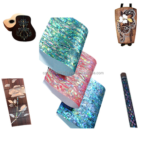 Beautiful Multiple Color Guitar <strong>Inlay</strong> Abalone <strong>Paua</strong> Sea Shells Shell Sheet of Nail Art Stickers for AmazonDB-066 - Product Image 1
