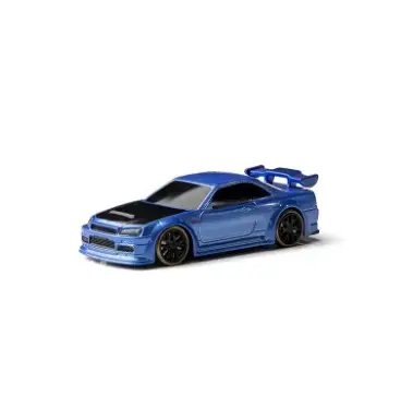 Ide produk baru mobil RC 2023 C64 mobil balap skala 1:76 mobil Drift dengan Radio Gyro versi RTR Remote Control proporsional penuh