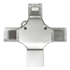 4合1 Usb Type-c Micro-usb安卓手机金属速度闪存驱动器工厂批发免费样品 - Product Image 4