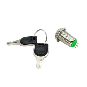 12 mét kim loại khóa điện tử điều khiển từ xa bạc <span class=keywords><strong>Key</strong></span> <span class=keywords><strong>Switch</strong></span> Knob hai-vị trí đôi kéo điện chìa khóa điện thoại thang máy khóa - Product Image 4