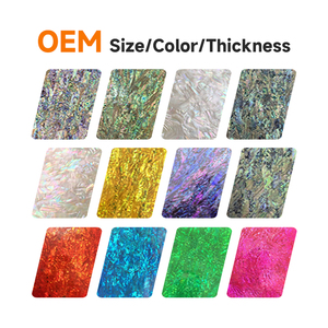 XE-025 Abalone <strong>Shell</strong> Veneer Natural Color with Scallop Pattern Sold <strong>at</strong> a Special Price - Product Image 4