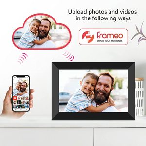 10 inç Wifi tam görünüm dokunmatik ekran akıllı HD ekran dijital fotoğraf albümü çerçeve ile 32GB depolama App üzerinden - Product Image 2