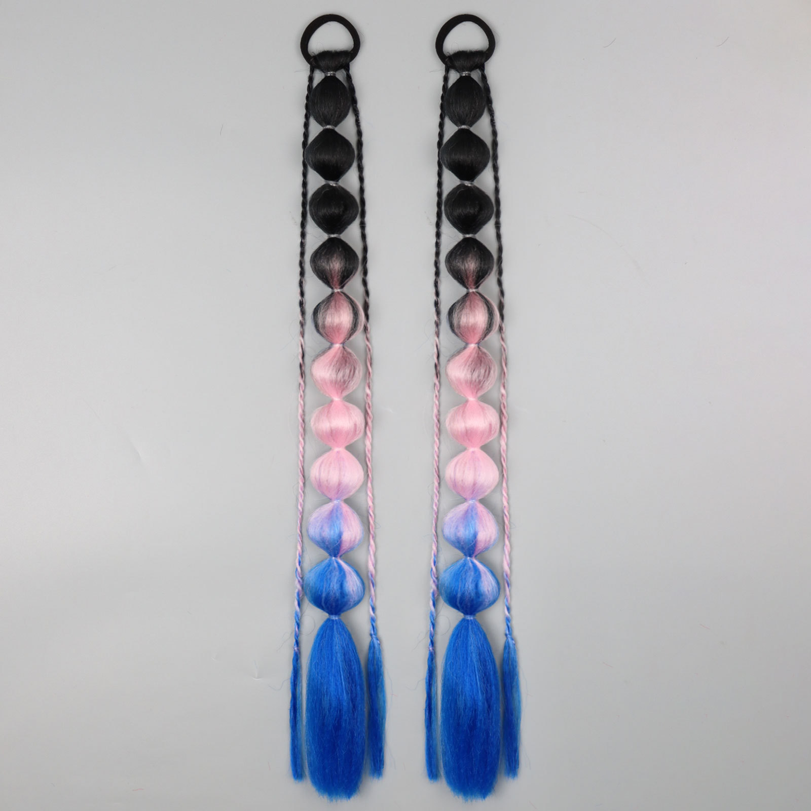 Negro + rosa + azul profundo