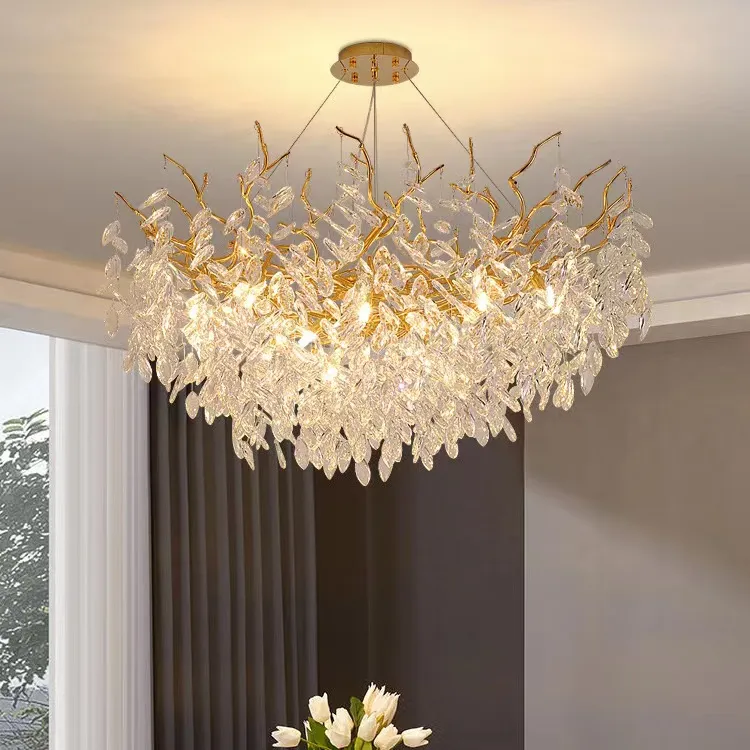 Lustre de anel acrílico, luminoso, 18w, para sala de estar, luminoso, de cobre, iluminação decorativa, estilo de iluminação, moderno