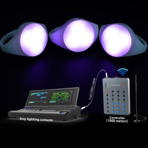 Kunden spezifisches Armband Led Light Rfid Led Armbänder für Partys Dmx Fern gesteuertes LED-Armband - Product Image 5