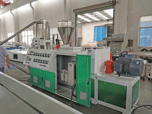 复合黑色挤出机模具面热切割机软制生产废旧PVC塑料造粒机