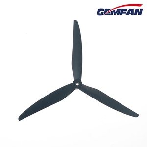 Gemfan Cinelifter 1050 10x5 3-Blade cam elyaf naylon pervane <span class=keywords><strong>RC</strong></span> 10 inç FPV Multirotor Quadcopter Drone parçaları