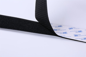 Gancho de fuerza de calidad y correa de bucle Resistencia al calor Gancho adhesivo fuerte y cinta de bucle Cinta adhesiva de doble cara Velcroes - Product Image 3