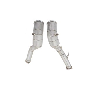 CSZ Stainless Steel Exhaust Pipe High Flow Sport Catted <strong>Headers</strong> Downpipe Heat Wrap for Porsche Macan GTS 2.9T Exhaust System - Product Image 1