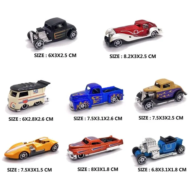 2023 gran oferta aleación Diecast coche escala Hobby modelo caliente rueda libre Diecast juguete caliente coche ruedas juguetes modelo vehículos