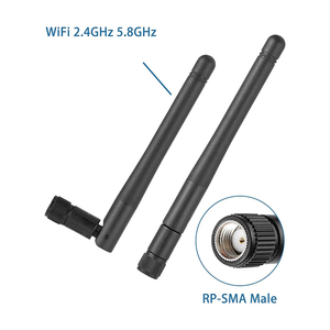 Tùy chỉnh ăng ten ngoài trời 2.4G tầm xa ăng ten wifi cơ sở có thể gập lại cáp mở rộng Internet của sự vật - Product Image 3