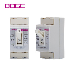 Mini 1P Automatic <strong>Current</strong> <strong>Limit</strong> <strong>Circuit</strong> <strong>Breaker</strong> 2P1E Prevention Overloading &amp; Short <strong>Circuit</strong> Air Safety <strong>Breaker</strong> - Product Image 1