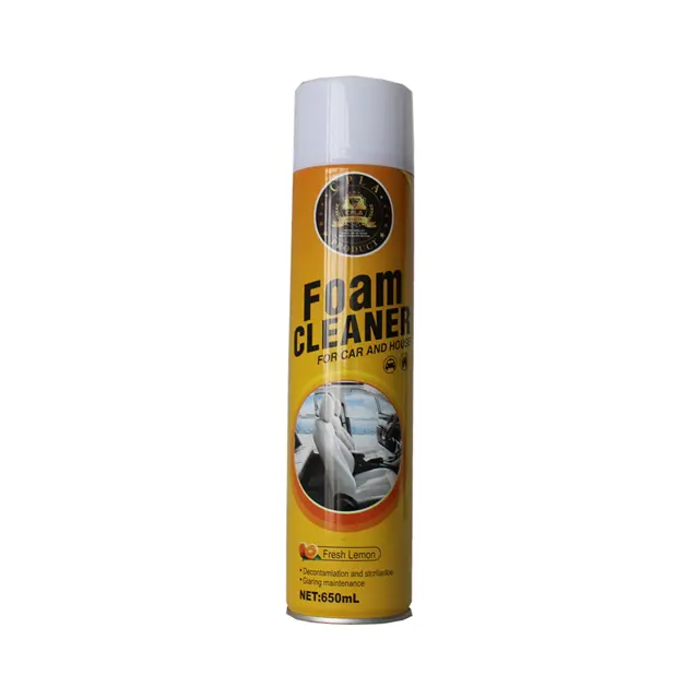 Fabriek Ondersteuning Oem Car Care Producten Muli-Purpose Foam Cleaner Spray Auto-interieur Schuimreiniger