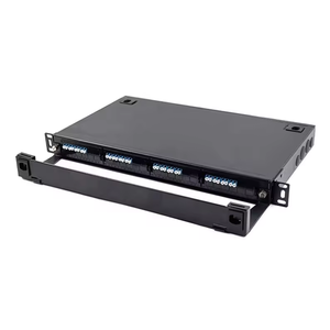 Cfofc 1U montaje en rack MTP / MPO cassette Patch Panel ,19 pulgadas ODF Panel 3 módulo MTP a 12 x LC dúplex - Product Image 2