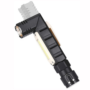 ไฟฉายคาดหัว2 In 1,ไฟฉายLEDขนาดเล็ก90องศาชาร์จด้วยUSBไฟฉายยุทธวิธี - Product Image 1