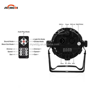 ไฟสปอตไลท์ RGBW 30W ขนาดเล็กพร้อมระบบควบคุมอัตโนมัติ DMX512 - Product Image 4