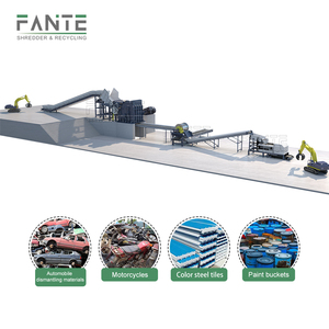 2025 fabrika Metal parçalama makinesi hurda üretim hattı Metal geri dönüşüm - Product Image 2
