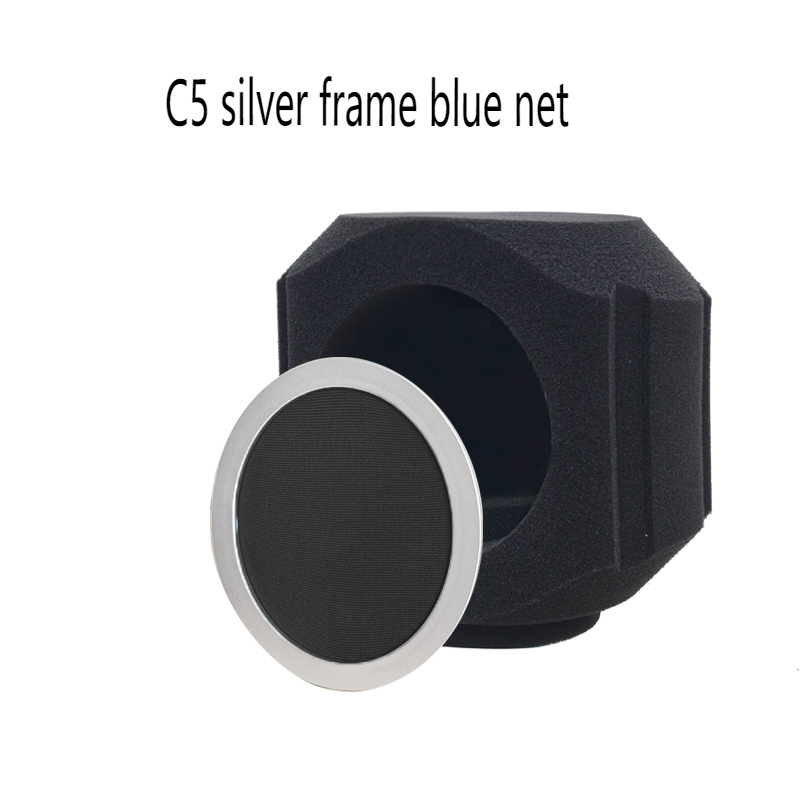 C5 cornice argento maglia nera