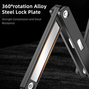 <span class=keywords><strong>WEST</strong></span> BIKING Khóa Gấp Xe Đạp Bằng Thép Cầm Tay Chống Trộm Khóa Xe Đạp Bền Chắc Có Chìa Khóa Khóa Xe Đạp An Toàn Chống Nước - Product Image 3