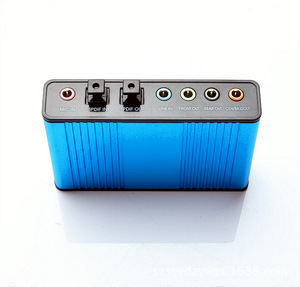 USB 5.1通道环绕外部声卡PC笔记本电脑台式机平板电脑光学音频适配器卡光纤SPDIF - Product Image 3