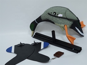 マガモとウズラの鳥のためのアルミニウムの翼を持つXilei Mojoアヒルのおとり狩猟餌 - Product Image 6