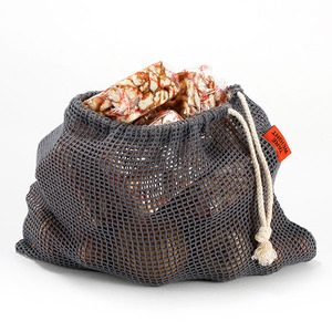 Customized Customized professional esh <strong>Bag</strong> For Fruits Reusable Shopping <strong>Bag</strong> Cotton Mesh <strong>Bags</strong> For Vegetable Fruits