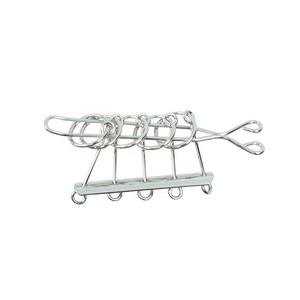 Metal zeka bulmacası çözümleri 3D beyin Teaser birbirine tel bulmaca yüzük sihirli kilidini kilit oyunu çocuklar yetişkinler için - Product Image 5