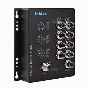 InMax Manufacturer M12 <strong>Switch</strong> En50155 24VDC 12VDC Ip67 Ip65 Ip54 8 Port M12 Railway <strong>Switch</strong> Ip67 Waterproof Industrial <strong>Switches</strong> - Product Image 6
