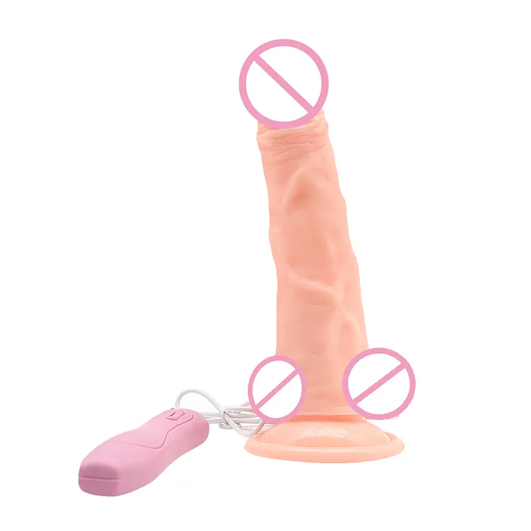 New Remote Control Strong Vibration And Swing Male Dildo Sex Toys For Women Soft PVC Penis Adult Products