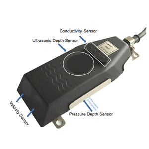 DOF6000-P pil kumandalı akış hızı açık kanal debimetre veri kaydedici ile - Product Image 5