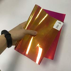 PVC 镜面闪亮透明塑料双色薄膜装饰和工艺 - Product Image 5