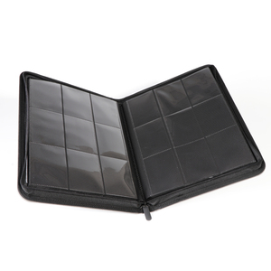 Classeur de cartes personnalisé de grande capacité, 9 poches de Trading, classeur de cartes Photo, Album de cartes Photo à fermeture éclair - Product Image 5