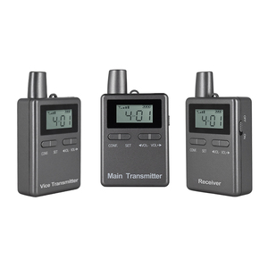 Haji ve Umrah için sessiz düğme Walkie Talkie 2.4Ghz ile uzun menzilli radyo dijital iletişim ekipmanları - Product Image 1