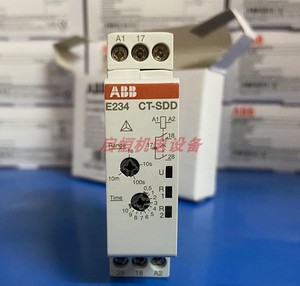 Per un relè temporale elettronico originale B CT-SDD.22 2n/O 24-48vdc 24-240vac per la programmazione PLC e il controllo industriale - Product Image 1