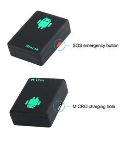 迷你A8汽车全球定位系统跟踪器实时跟踪汽车儿童宠物GSM/GPRS/LBS定位器电源适配器，带SOS按钮2g网络 - Product Image 2