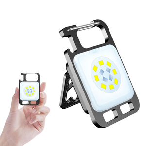 Mini Portable Usb Rechargeable Keychain Light Hook Magnet Screwdriver Hammer Whistle 4 Lighting Modes <strong>Led</strong> Torches Flashlight - Product Image 1