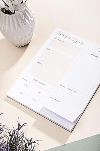 定制徽标打印每日计划员书桌便条垫撕掉完美的每日计划员记事本为忙碌的个人 - Product Image 4