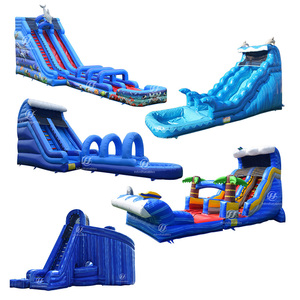 Nước Combo Phao bãi biển Kiddie Hồ bơi cao nhất khô Slide Inflatable cho trẻ em newieap trượt Inflatable Combo nước hồ bơi - Product Image 5